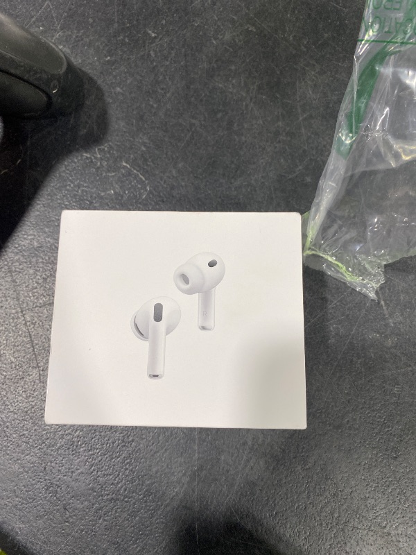 Photo 1 of Apple AirPods Pro 3 Wireless Earbuds, Active Noise Cancellation, Live Translation, Heart Rate Sensing,Hearing Aid Feature,Bluetooth Headphones,Spatial Audio, High-Fidelity Sound, USB-C Charging, White
