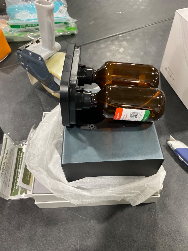 Photo 1 of Aromadd Smart Aroma Waterless Essential Oil Diffuser, Cold Air Tech Scent Air Machine for 2000 Sq Ft, 200ml Hotel Collection Diffuser for Home & Office (Black Titanium, Two Scents)