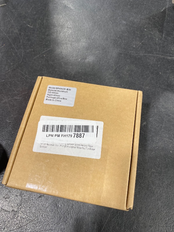 Photo 1 of Preffair 4 Pcs HiFi Audio Isolation Feet Aluminum Adjustable Spring Speaker Spikes Anti Vibration Feet for Turntable Record Player Shock Absorber Mat LP Vinyl Shockproof Base Pad Turntable Damper