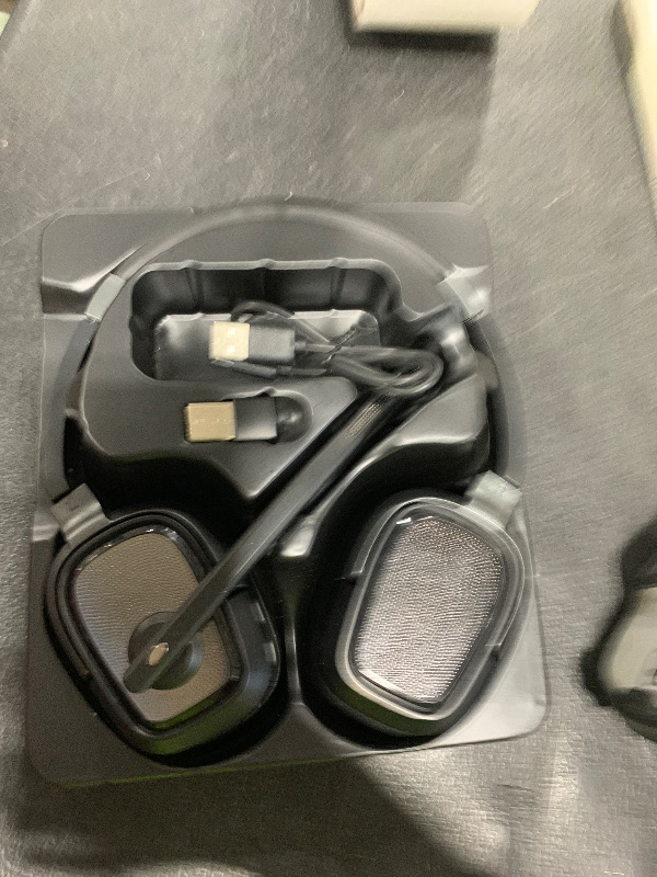 Photo 1 of TECKNET Wireless Headset with Mic for Work, V6.0 Bluetooth Headset with AI Noise-Cancelling Microphone & USB-A Dongle, 50H Playtime & Mute, On-Ear Headphones for PC, Laptop, Phone, Office & Trucker