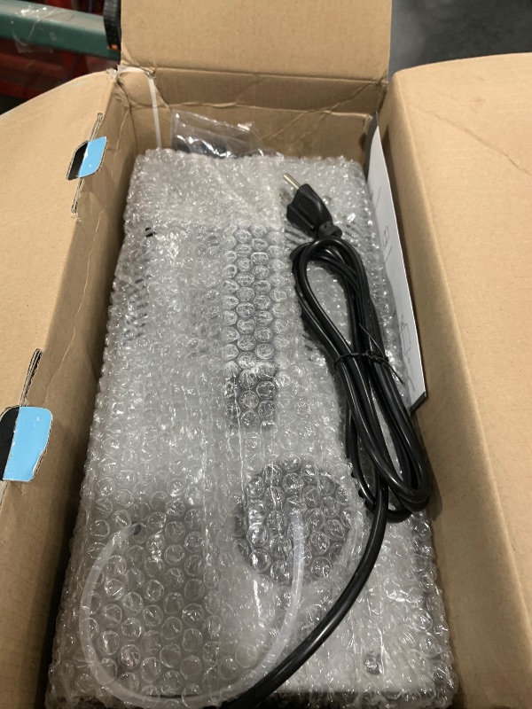 Photo 1 of blessny High-velocity Snow Machine, Wired Remote Portable Premium Artificial Snowflake Machines for Indoor Outdoor Christmas Party, 650W Low Consumption with Max 2000CFM Output, ETL Listed