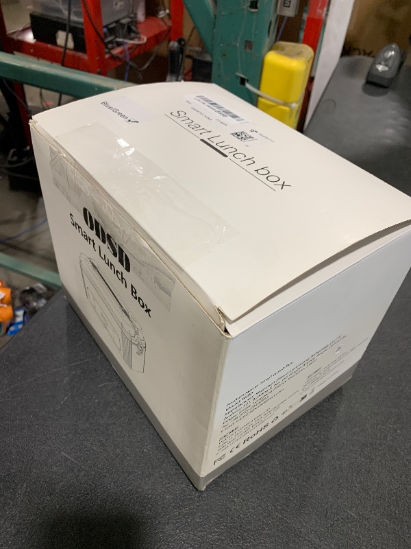 Photo 1 of ODSD Cordless Electric Lunch Box for Adults, Heated Lunch Box with 130min Battery Life, Self-Heating Portable Electric Food Warmer with 1.2L Container for Truck, Office, or Outdoor Worksite