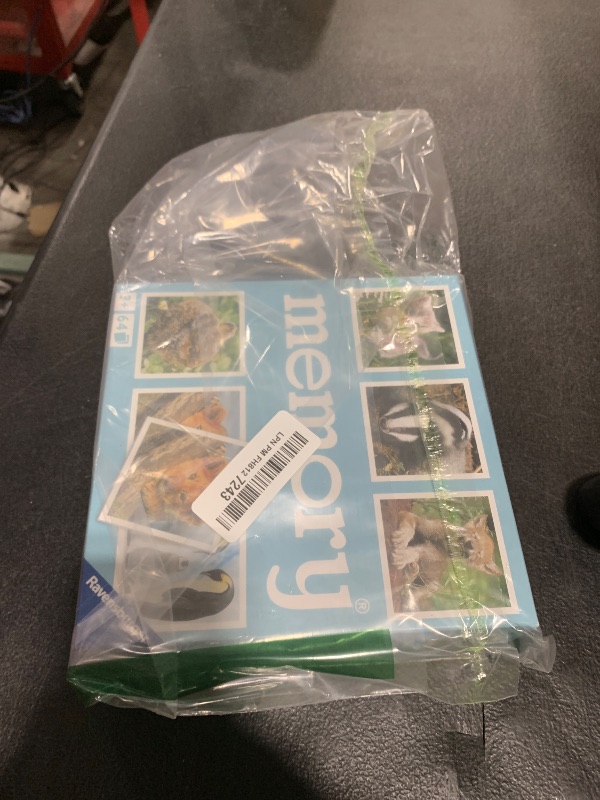 Photo 1 of Ravensburger Animal Babies Memory Game - Engaging Picture Matching Game for Kids | Enhances Focus & Memory Skills | Fun for Family Game Night | Ideal for Ages 3 and Up