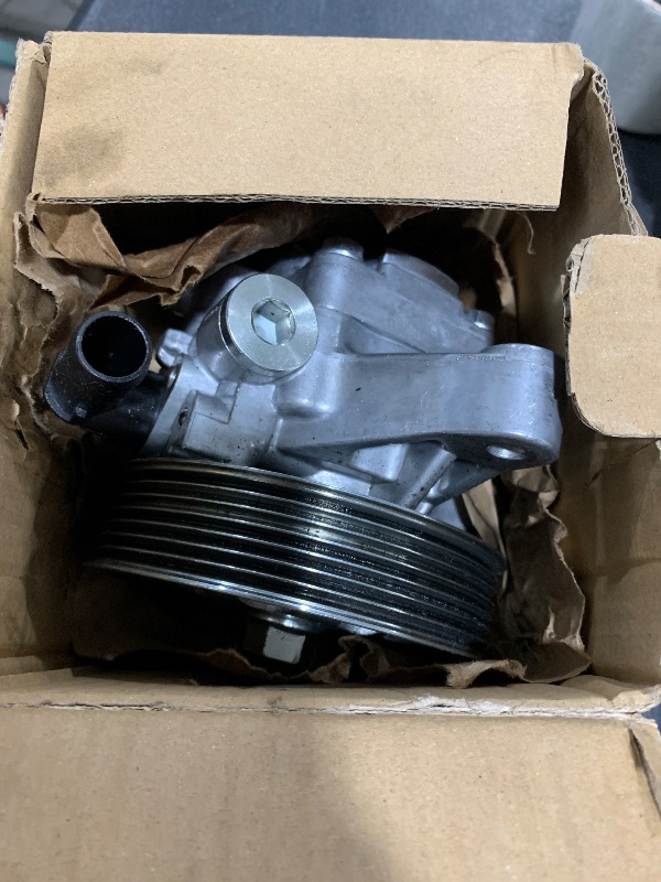 Photo 1 of 21-5341 Power Steering Pump with Pulley Compatible With HONDA ACCORD 2003 2004 2005 2006 2007 L4 2.4L, Power Assist Pump Replace 56110-RAA-A01 56110RAAA01 96-5341