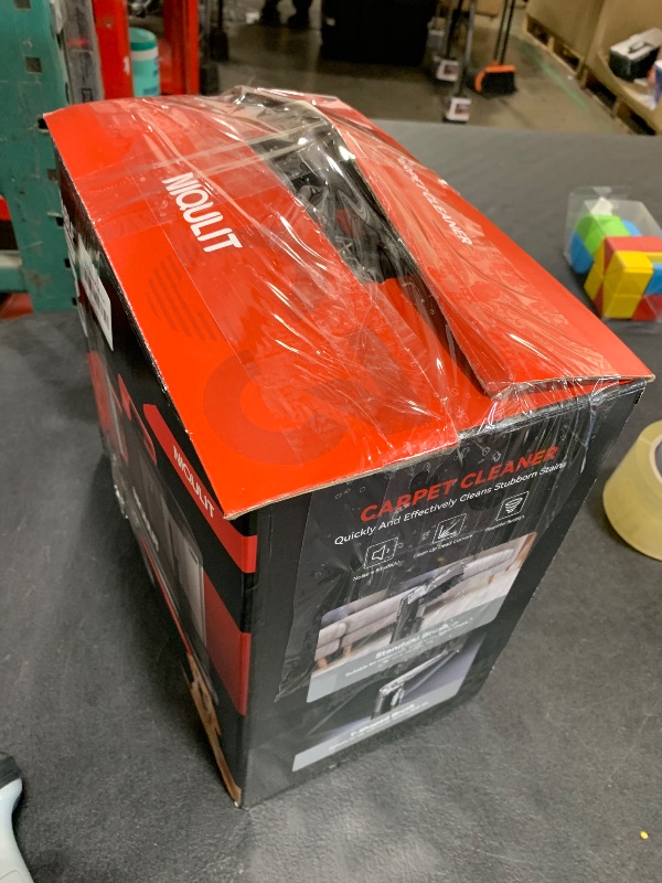 Photo 1 of Portable Carpet Cleaner Machine -15Kpa Strong Suction Upholstery Cleaner for Rug, Couch, Car, Pet Stains & Hair, Spot Cleaning Machine with Self-Cleaning System & 2 Brush Heads