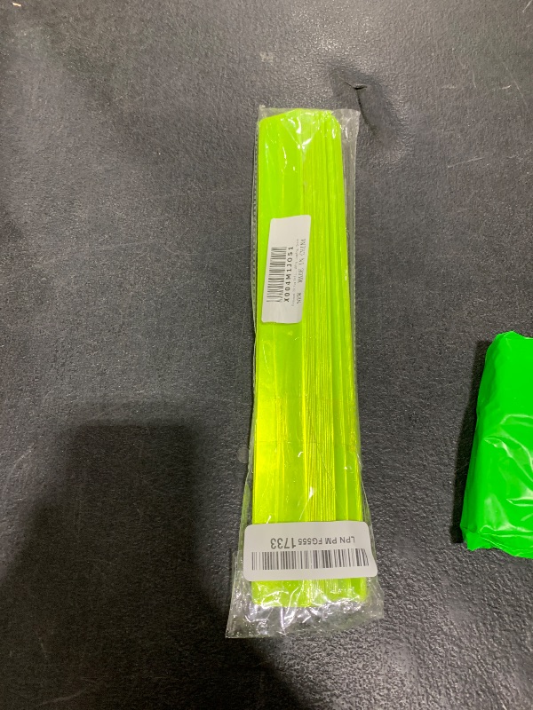 Photo 1 of Hoemwarm 20Pcs Reflector Snap Bands High Visibility Safety Wristbands for Running, Cycling, Walking, Night Outdoor Activities