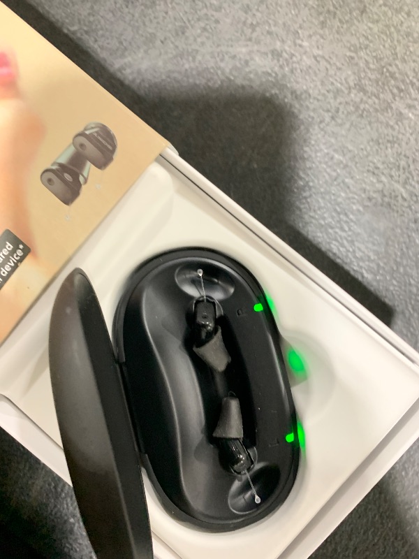 Photo 1 of Sony CRE-C20 Self-Fitting OTC Hearing Aids for Mild to Moderate Hearing Loss, Prescription-Grade Sound Quality, Compact Virtually Invisible Design, Customizable App, and Rechargeable Battery