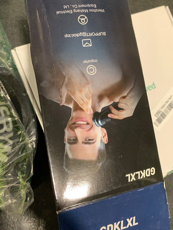 Photo 1 of Electric Razor for Men, Electric Shaver for Men Face, with Pop Up Trimmer Waterproof Wet Dry Rechargeable Shaver Travel-Friendly Blue