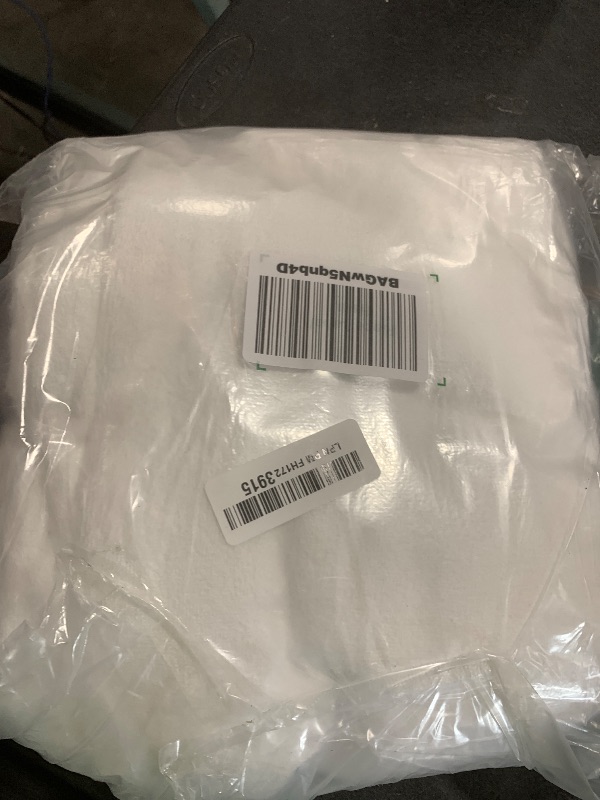 Photo 1 of TEXAS LINEN CO. 100% Organic Cotton Percale Sheets King Size Pack or 2 - Soft & Crisp Organic Cotton Sheets King Size (8 PC, White), 16" Deep Pocket Percale Weve Bed Sheet Set - GOTS Certified