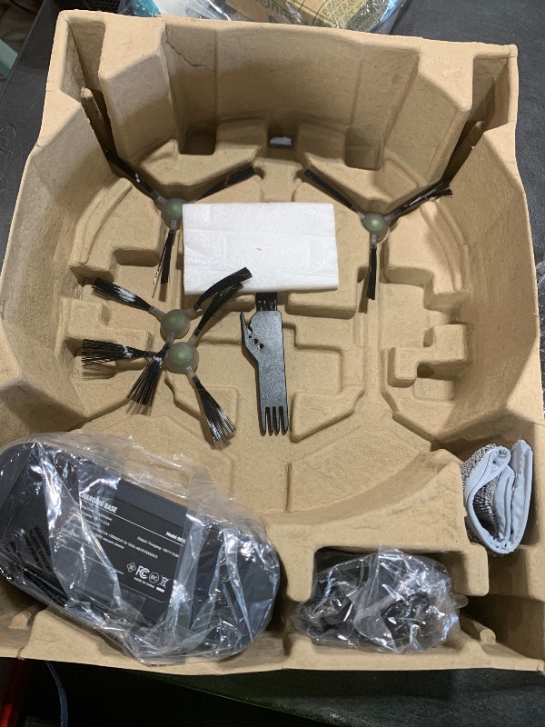 Photo 1 of Robot Vacuum and Mop Combo, Robotic Vacuums Cleaner with LiDAR Navigation, Smart Mapping, Strong Suction, with WiFi/App/Alexa/Voice Control, Obstacle Avoidance, for Home, Wood/Hard Floors, Pet Hair