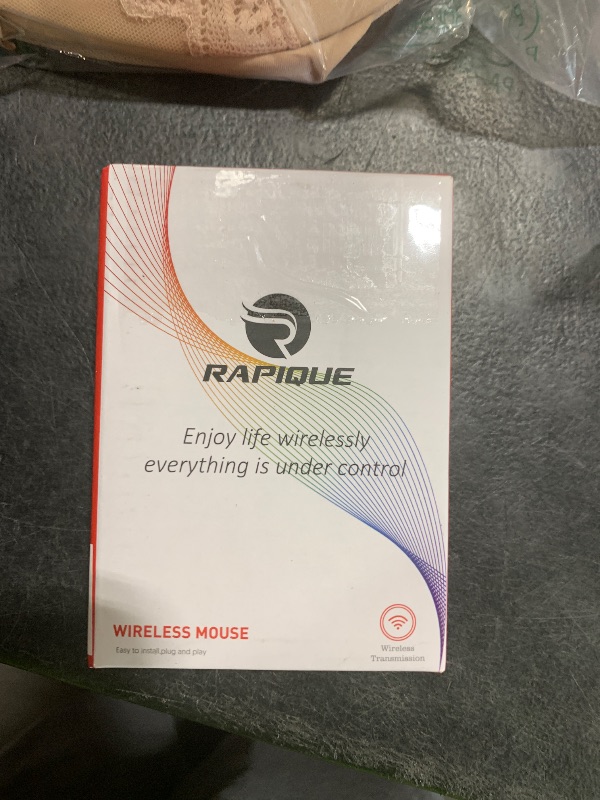 Photo 1 of RAPIQUE Bluetooth Wireless Mouse, Dual Mode Rechargeable Silent Computer Mice with 2.4G Type C Receiver, USB C Mouse for MacBook, Laptop, Surface Pro, Chromebook, Tablet (Mint Green to Purple)