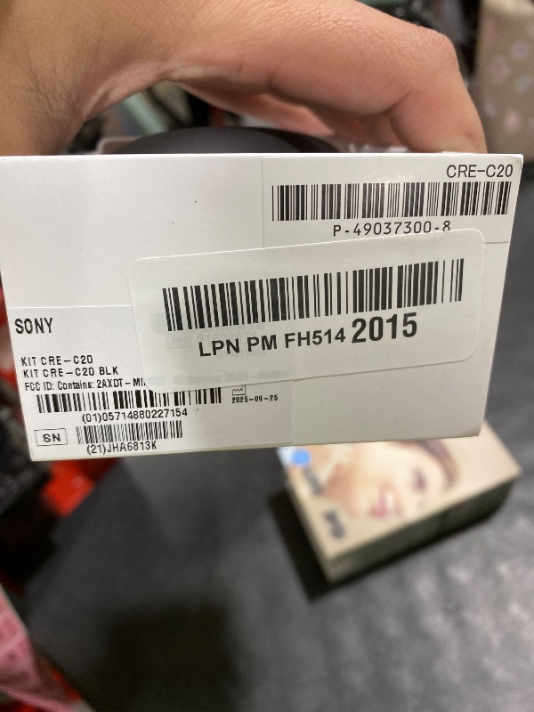 Photo 1 of Sony CRE-C20 Self-Fitting OTC Hearing Aids for Mild to Moderate Hearing Loss, Prescription-Grade Sound Quality, Compact Virtually Invisible Design, Customizable App, and Rechargeable Battery