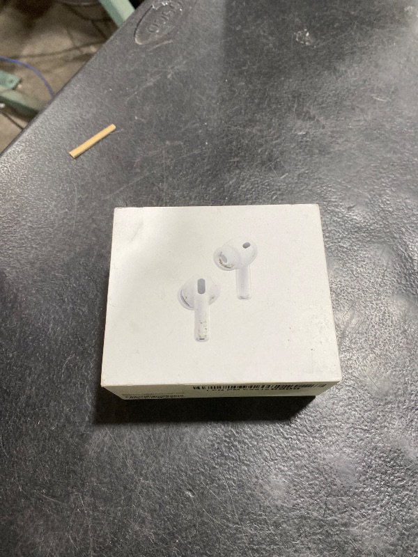 Photo 1 of Apple AirPods Pro 3 Wireless Earbuds, Active Noise Cancellation, Live Translation, Heart Rate Sensing,Hearing Aid Feature,Bluetooth Headphones,Spatial Audio, High-Fidelity Sound, USB-C Charging, White