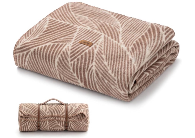 Photo 1 of 100% Wool Blanket, 62" x 86", Warm, Thick, Washable, Military Wool Blanket, Great for Camping, Outdoors, Sporting Events, Survival Kits