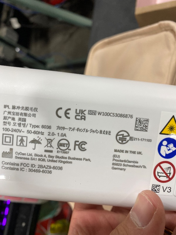 Photo 1 of Braun Smart IPL, Skin i·Expert Pro 7: at Home Laser Hair Removal for Women and Men, Permanent Visible Hair Reduction, with Free App, Vanity Case, Venus Razor, 2 Smart Heads, Facial Trimmer, IPL7219