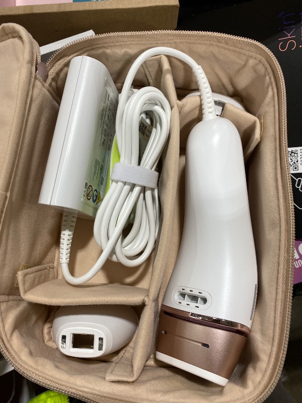 Photo 1 of Braun Smart IPL, Skin i·Expert Pro 7: at Home Laser Hair Removal for Women and Men, Permanent Visible Hair Reduction, with Free App, Vanity Case, Venus Razor, 2 Smart Heads, Facial Trimmer, IPL7219