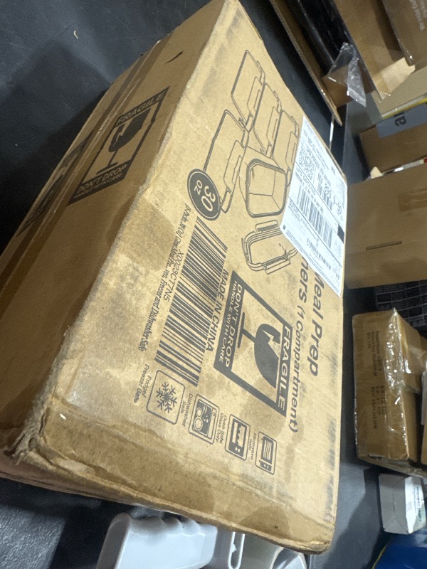 Photo 1 of [5-Packs, 30 Oz] Glass Meal Prep Containers with Snap Locking Lids Glass Food Containers,Airtight Lunch Container,Microwave, Oven, Freezer and Dishwasher