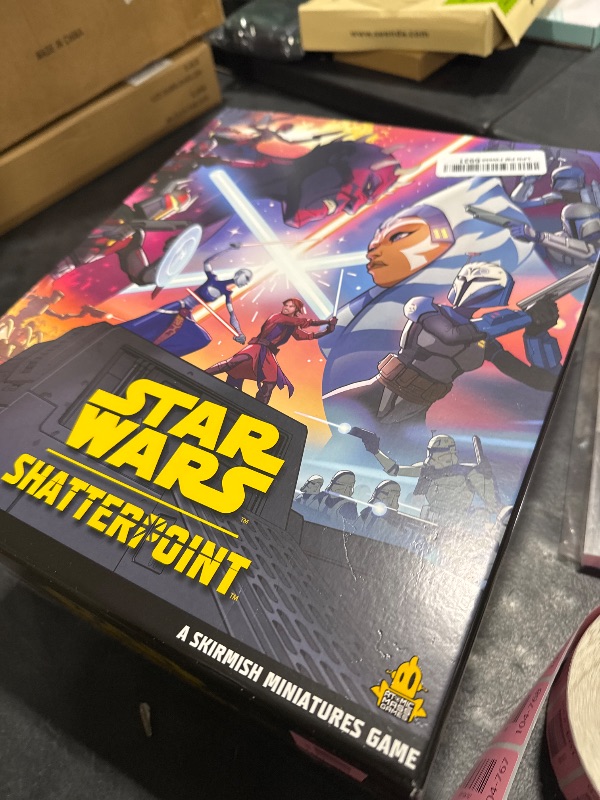 Photo 1 of Asmodee Star Wars Shatterpoint Core Set - Unleash The Force in a Galaxy-Wide Adventure, Tabletop Miniatures Strategy Game for Kids and Adults, Ages 14+, 2 Players, 90 Min Playtime