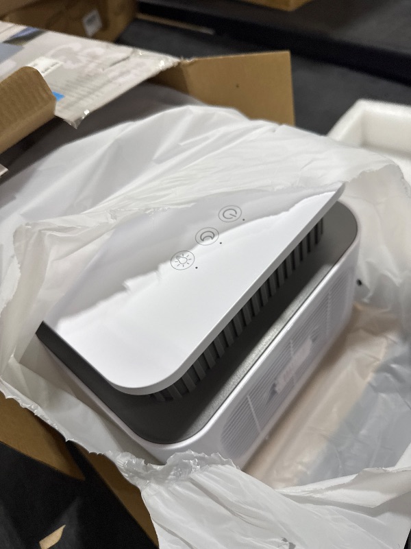 Photo 1 of Dehumidifier for Home,1000 sq.ft Dehumidifier for Basement Bathroom Bedroom with Auto Shut Off, Built-in Aromatherapy Diffuser,7 Colors LED Light, Quiet Dehumidifiers with Sleep Mode(CS08-Milky)