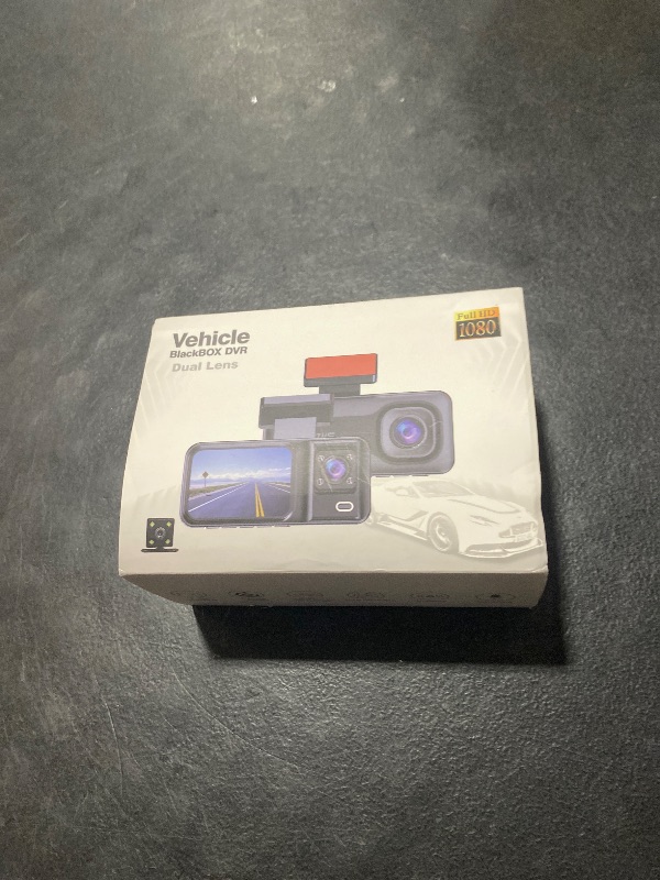 Photo 1 of 1080P Dash Camera for Car,3 Channel Dash Cam Front and Rear Inside G-Sensor, 3.16” IPS Screen, 24Hr Parking, 170°Wide Angle, Loop Recording, IR Night Vision (A98 3channel)