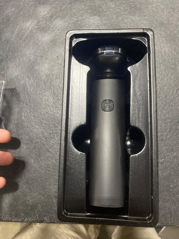 Photo 1 of Electric Razor for Men, Men's Electric Shaver, 3-Blade Rotary Shaving System, Touch Switch, Type-C Fast Charging, LED Display, Travel Lock, 90+ Minutes Run Time