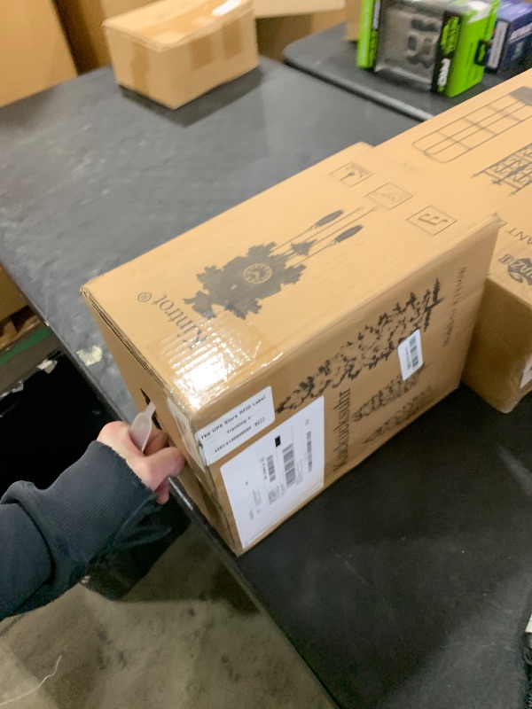 Photo 1 of Kintrot Cuckoo Clock, Traditional Black Forest Handcrafted Wooden Quartz Clock for Wall Antique Decroration with Maple Leaf Pendulum, 12 Melodies, Night Sensor and Singing Bird