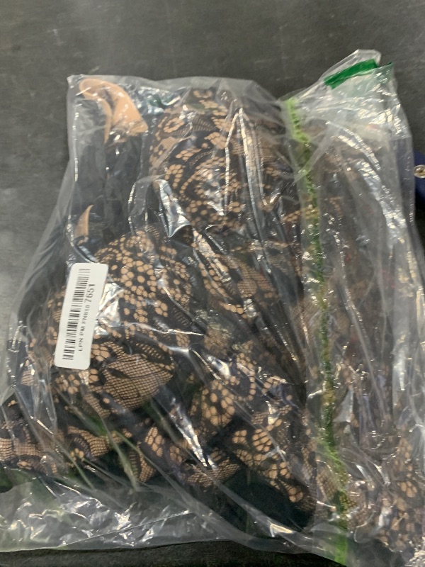 Photo 1 of Lace Fishbone Midi Cocktail Party Bandage Dress for Women Back Slit Wedding Guest Dress (A-Black,M)