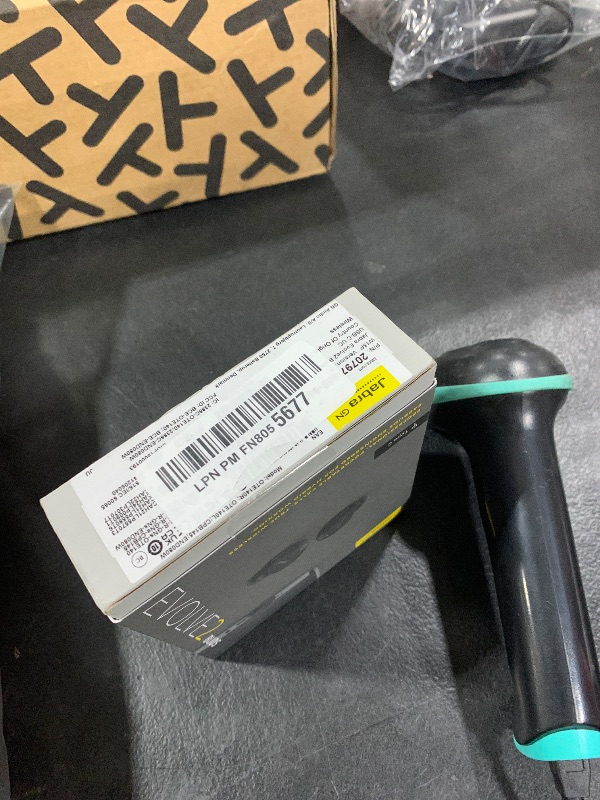 Photo 1 of Jabra Evolve2 True Wireless Earbuds - in-Ear Bluetooth Earbuds with Active Noise Cancellation MultiSensor Voice Technology - Certified to Work with Your Virtual Meeting Apps - Black