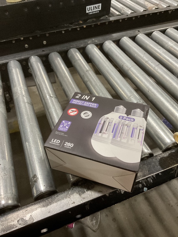 Photo 1 of [2-Pack] BANPESTT Bug Zapper Light Bulb 2-in-1 Indoor Mosquito Zapper Gnat Trap- Electric Fly Insect Killer&Bug Catcher for Home Backyard Patio