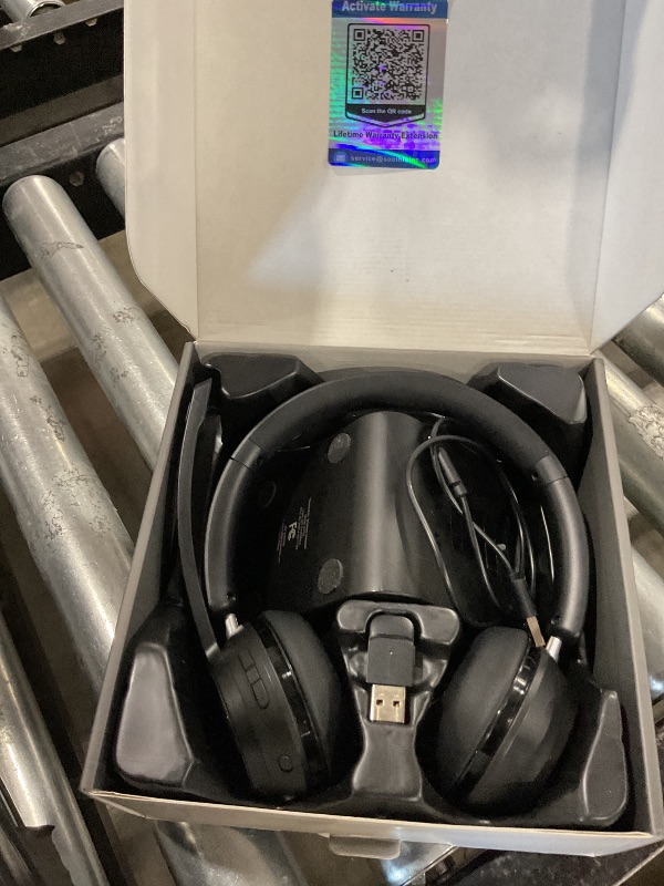 Photo 1 of (Upgraded Version) Wireless Headset, Bluetooth Headset with Noise Cancelling Microphone, Best Headphones with Mic Mute & USB Dongle for PC/Computer/Laptop/Cell Phones/Remote Work/Call Center