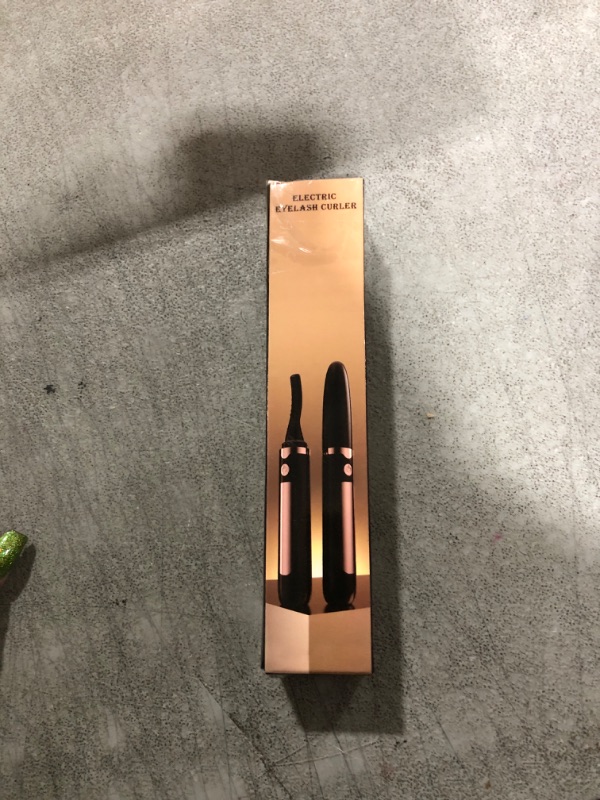 Photo 1 of 2025 Heated Eyelash Curler-USB Rechargeable Electric Eyelash Curler- Eyelash Curlers Heated 4 Temperature Modes Fast Heat Up Within 3s - 24 Hours Long Lasting- with Led Display for Women Girls(Black)