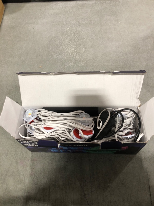 Photo 1 of 100FT Permanent Outdoor RGB Lights - Waterproof Smart LED Eaves Lights with App/Remote Control, Music Sync & DIY Scenes, Perfect for Christmas, Halloween, Parties & Daily Decor, Ideal for House Roof