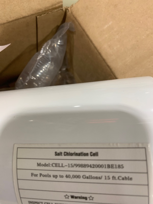Photo 1 of T-15 Salt Cell Replacement Compatible with Hayward Pool Turbo Chlorinator System Fit for T Cell T15 940 W3T-CELL-15 AquaRite, AquaTrol & More, Up to 40K Gallons