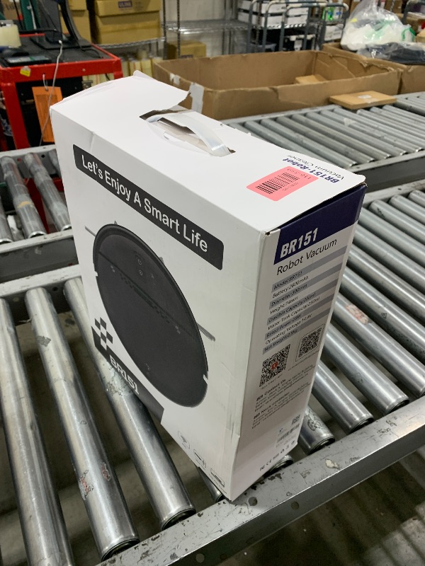 Photo 1 of Robot Vacuum and Mop Combo, 2-in-1 Mopping Robot Vacuum Cleaner with 2300Pa Suction, 2.87'' Slim Design, Wi-Fi/App/Voice Control, 3D Obstacle Avoidance&Self-Charging for Hard Floors, Carpets, Pet Hair