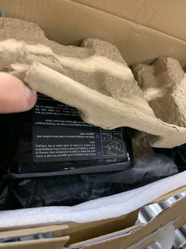 Photo 1 of Robot Vacuum and Mop Combo, 2-in-1 Mopping Robot Vacuum Cleaner with 2300Pa Suction, 2.87'' Slim Design, Wi-Fi/App/Voice Control, 3D Obstacle Avoidance&Self-Charging for Hard Floors, Carpets, Pet Hair