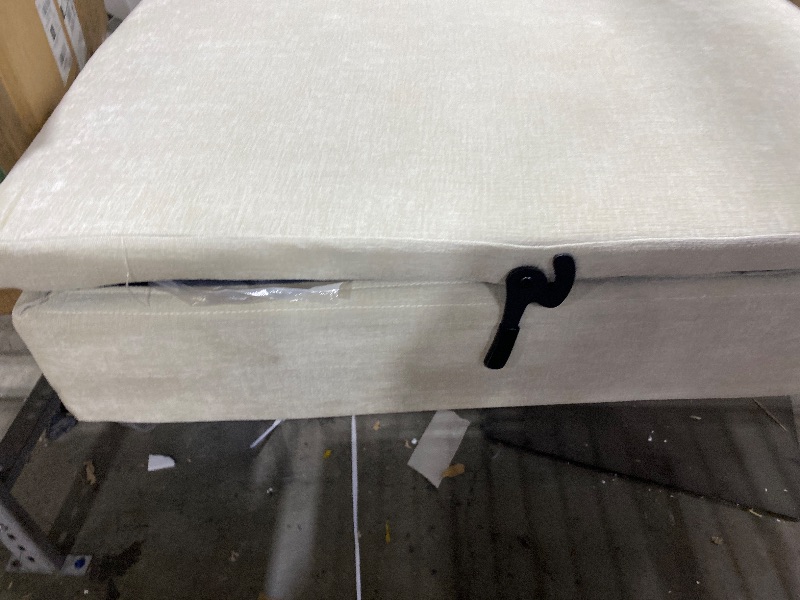 Photo 1 of SOFA-IN-BOX Modular loveseat with Ottoman, L-Shape Boneless Couch, Customizable Sectional Couch, Free Combination Design Sleeper Sofa, Stone Echo