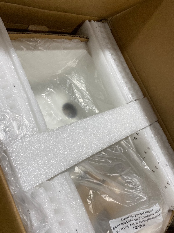 Photo 1 of KRAUS Forteza 33-inch Granite Drop In/Undermount 60/40 Double Bowl White Kitchen Sink, KGD-50WHITE