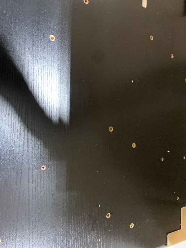 Photo 1 of Huuger L Shaped Standing Desk with Power Outlets, 63 x 55 Inch Height Adjustable Computer Desk for Bedroom, Corner Stand up Desk for Home and Office, Work and Study, Black