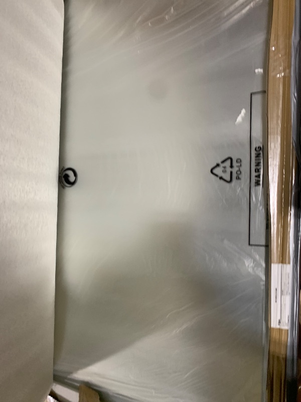 Photo 1 of Hasipu Full Length Mirror with Lights, 95" x 40" LED Lighted Floor Standing Mirror, Full Body Dressing Hanging Mounted Mirrors, Dimmable, Tempered Glass, Safe to Use, Square Black