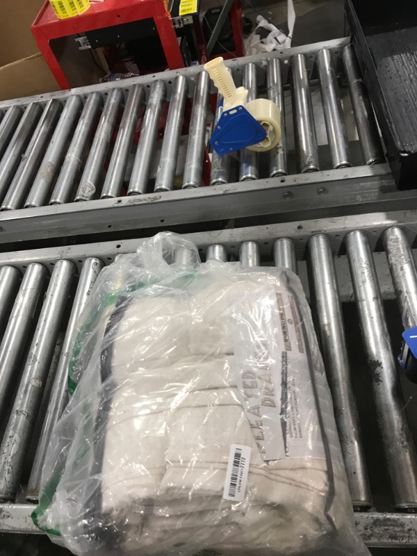 Photo 1 of Extra Wide Semi Sheer Linen Curtains 96 Inch Long 2 Panels Set for Large Windows in Bedroom, Memory Shape Pinch Pleated Cream Privacy Kids Room Curtain for Track System 100" Wx96 L Cream Viral Drapes