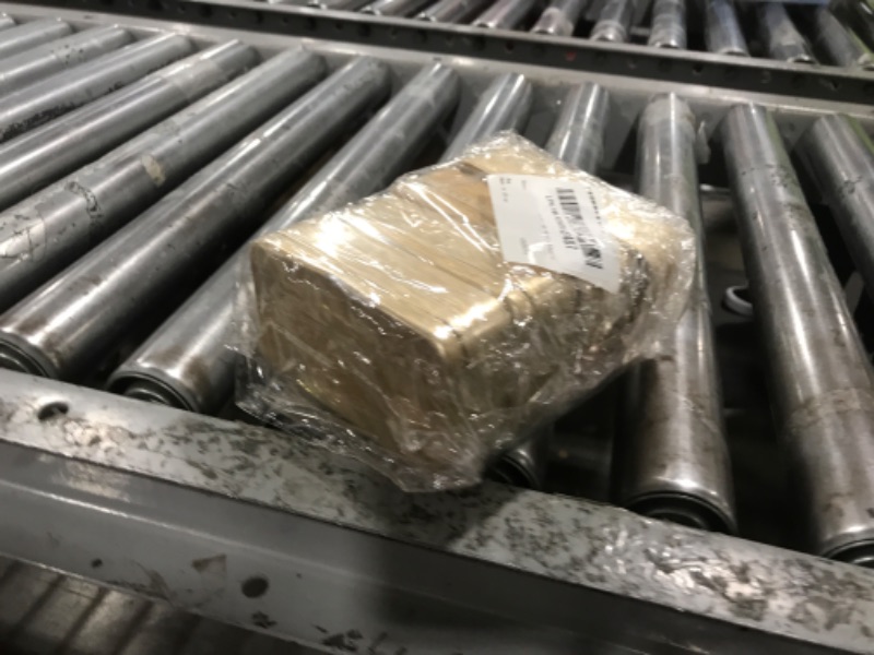 Photo 1 of 4PCS Metal Hinged Tin Box: Rectangular Portable Small Storage Container Kit with Lid, Empty Box for Home Storage (4.3x3.5x2.5 Inch/Golden)