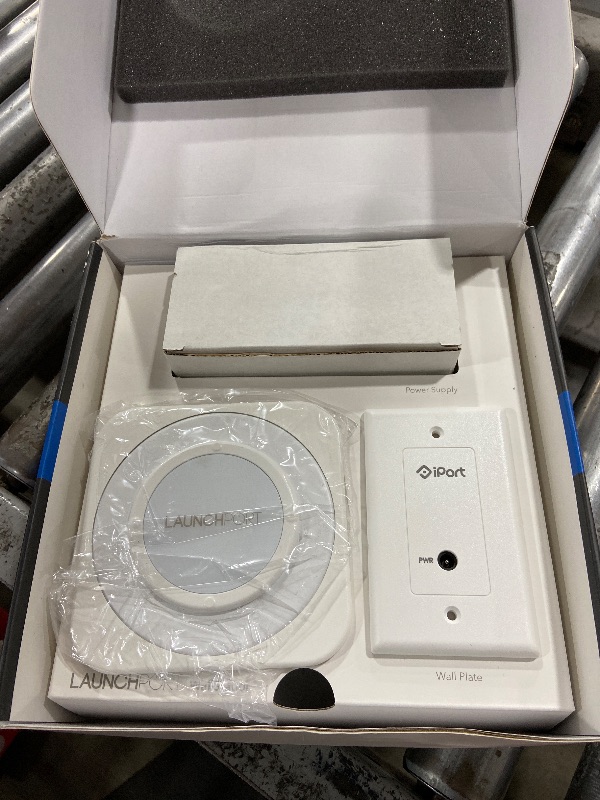 Photo 1 of IPORT Launch (LaunchPort) WallStation iPad Mount - Compatible with All Launch Cases for iPad Mini, iPad 9.7, 10.2, 10.5 - White