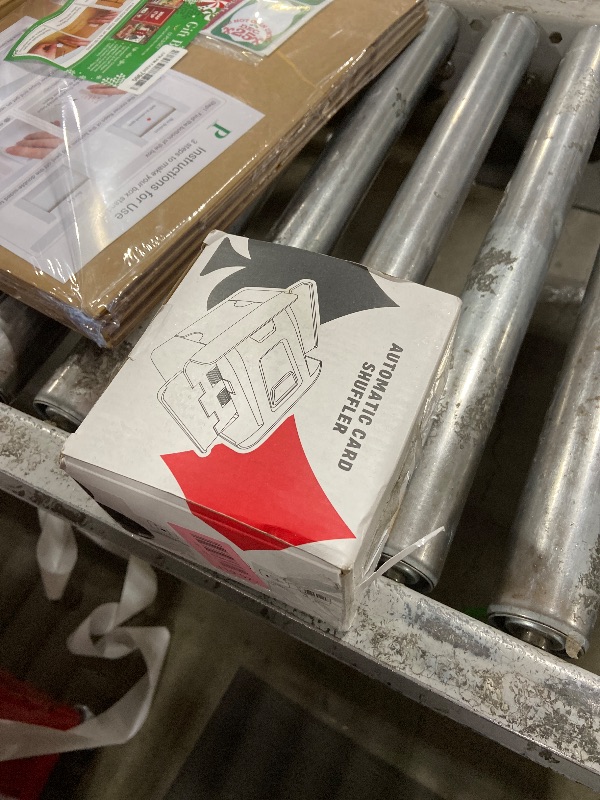 Photo 1 of AOOELLO Automatic Card Shuffler 1-2 Decks, Rechargeable Electric Card Dealer Machine, Low Noise Portable Shuffler for UNO, Poker, Blackjack, Skip-Bo, Phase 10