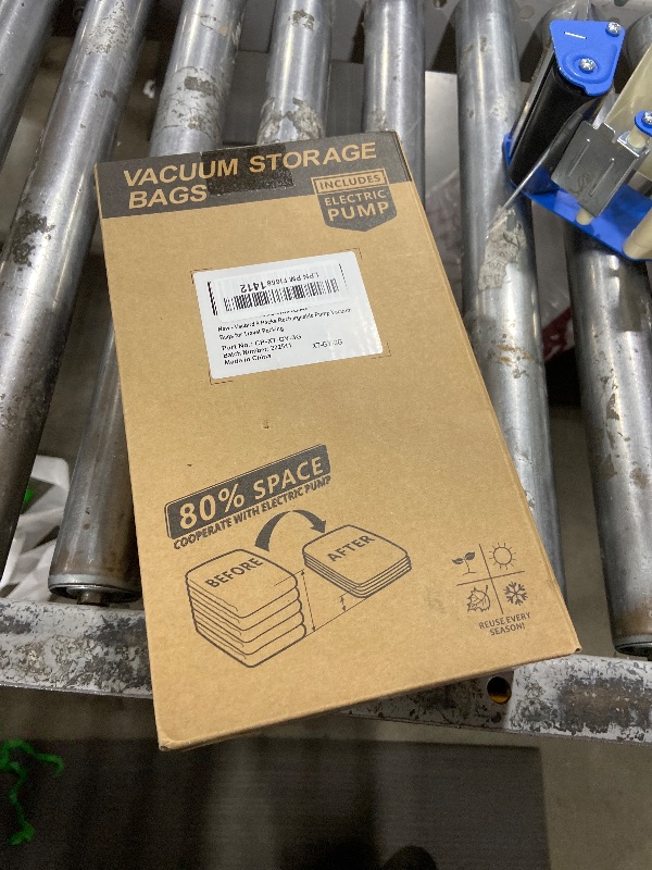 Photo 1 of Vacbird 9 Packs Rechargeable Pump Vacuum Bags for Travel Packing, Carry-on Size Vacuum Seal Bags for Luggage and Suitcase Compression, Space Saver for Clothes and Clothing Organization