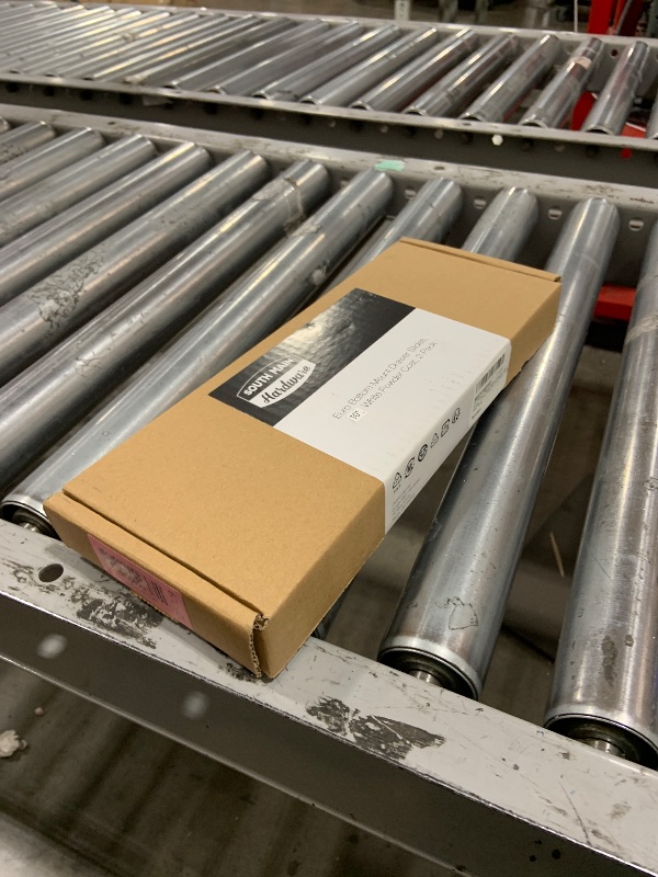 Photo 1 of 10" Bottom-Mount Drawer Slide Kit, Steel Tracks, 1.2 mm Thick, 20-Pair, White Powder Coat Finish