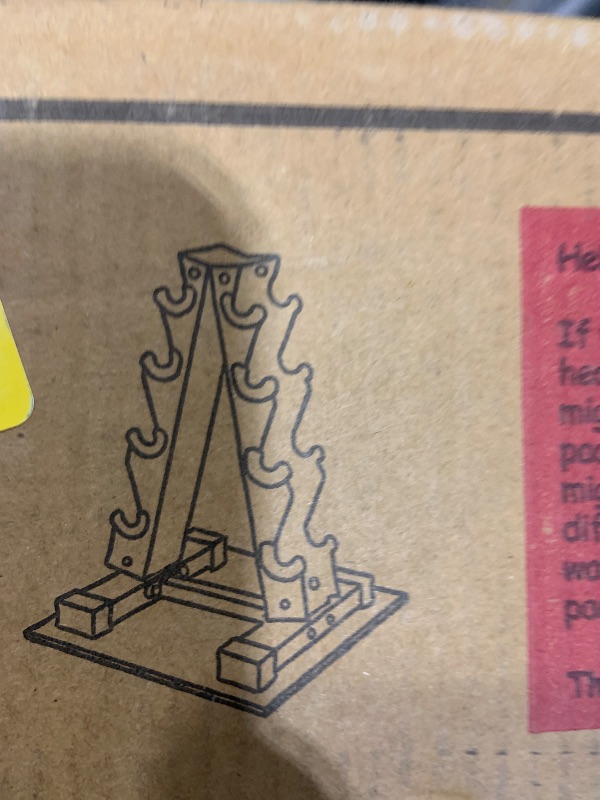 Photo 1 of BalanceFrom Rubber Coated Hex Dumbbell Storage Rack, 100LB or 150LB or 200LB Set, 5-20 lbs or 5-25 lbs or 10-30 lbs Pairs