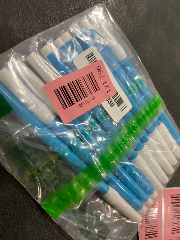 Photo 1 of 10 PCS Blue Washable Fabric Markers for Sewing,Erasable Fabric Marking Sewing Pens for Quilting Embroidery Dressmaking (10)