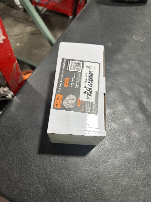 Photo 1 of **IN GOLD** BESTTEN Keyed Entry Door Knob with Lock, Interior and Exterior Door Lock, Standard Ball, GOLD