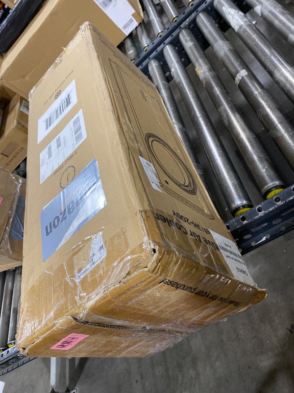 Photo 1 of AEROZY Windowless Portable Air Conditioner, Small Evaporative Air Cooler for Room No Window, 3-Speed Settings, 4 Modes, 7H Timer, Remote Control, 4 Ice Packs, Quiet AC Unit for Bedroom - 2