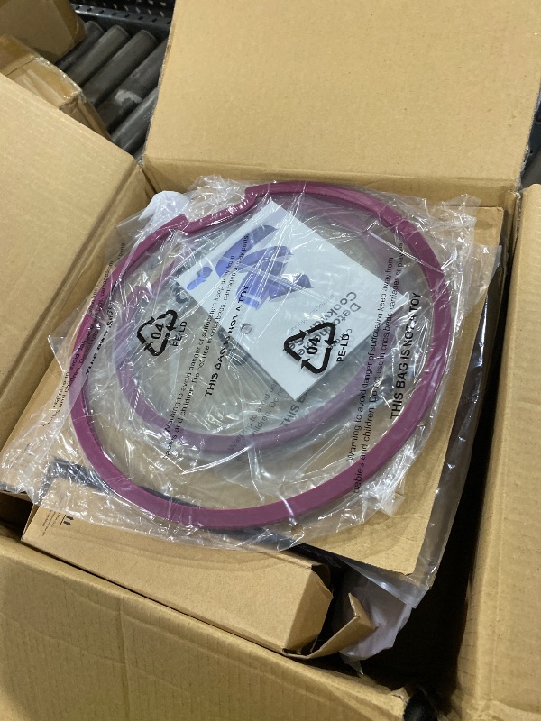 Photo 1 of CAROTE 21pcs Pots and Pans Set, Nonstick Cookware Set Detachable Handle, Induction Kitchen Cookware Sets Non Stick with Removable Handle, RV Cookware Set, Gold and Purple